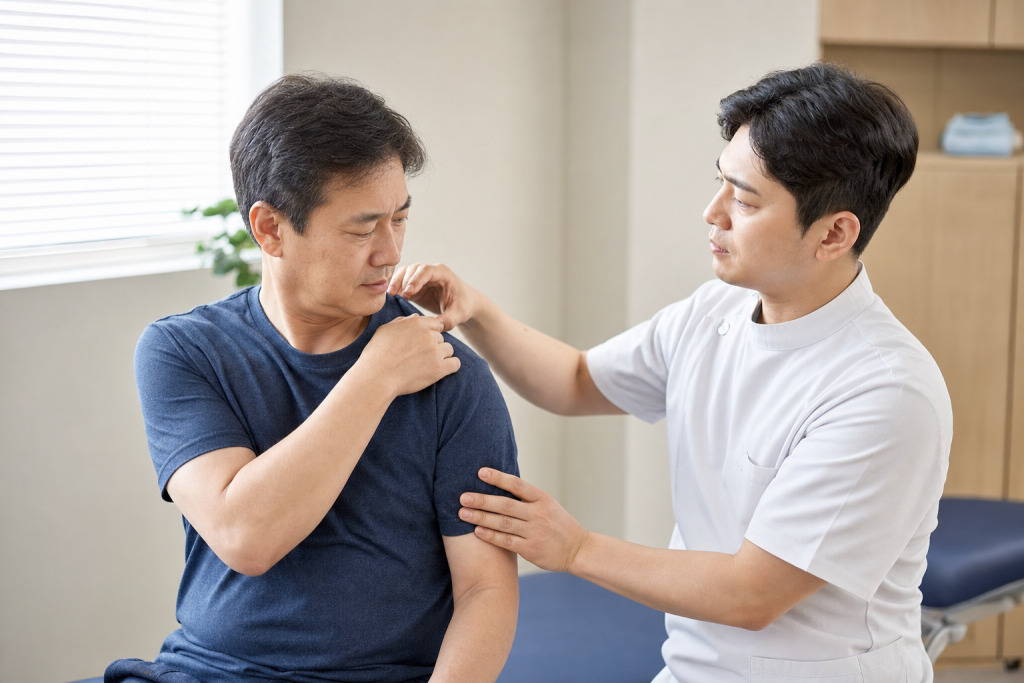 어깨통증 원인, 오십견과 헷갈리지 않으려면