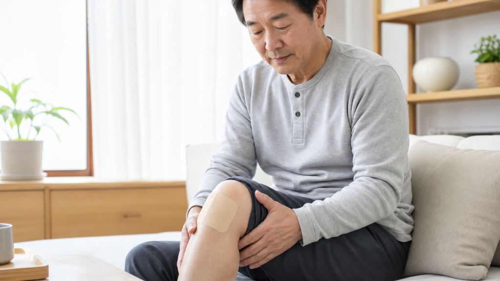 무릎통증 파스, 제대로 고르고 쓰는 법