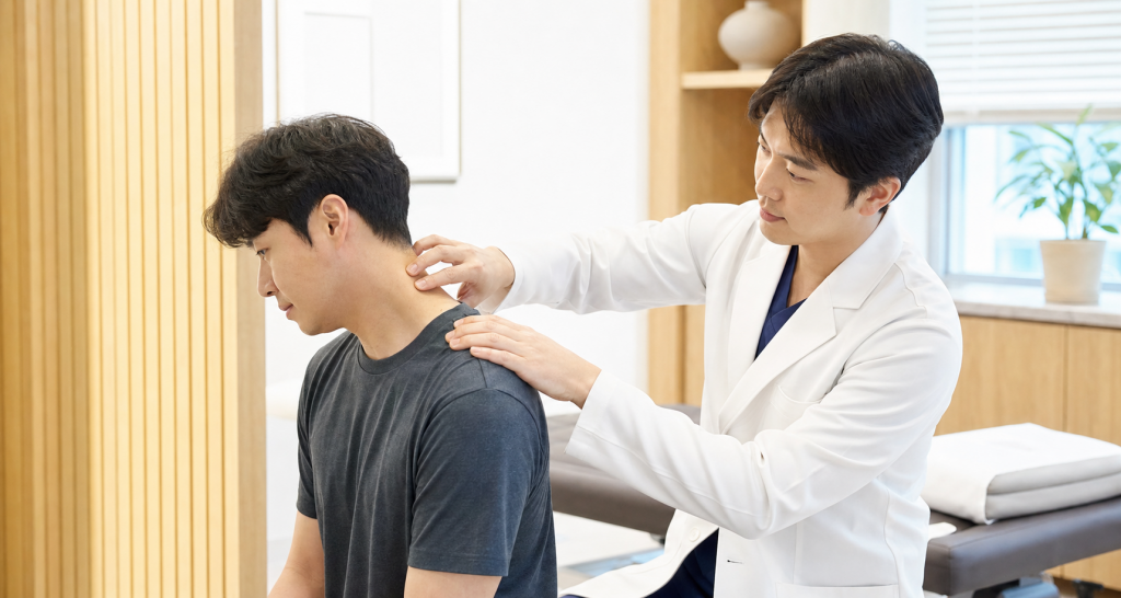 일자목 통증치료, 순서대로 알아보는 방법